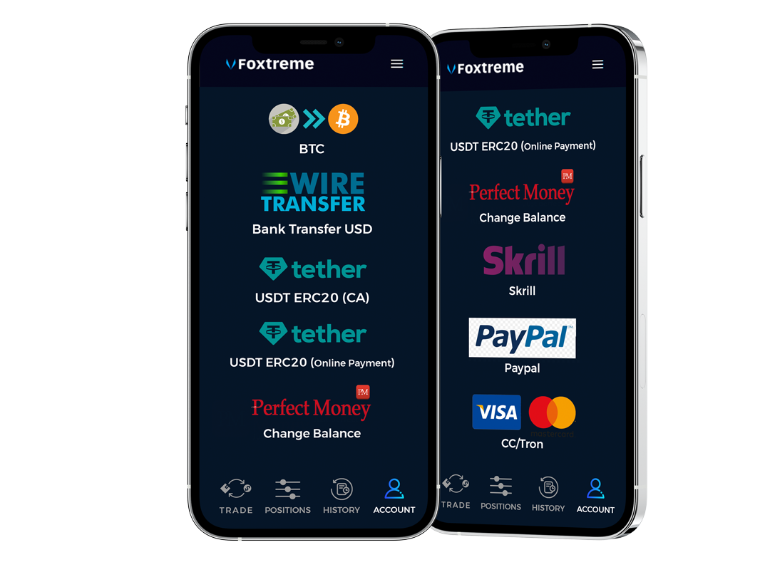 Funding-and-Withdrawals-(screens-mob) Foxtreme - Funding and Withdrawals
